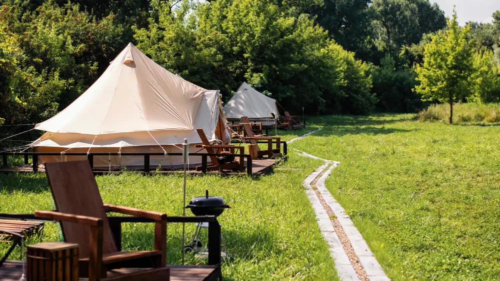 Resort Deluxe Tent Cabins Near Me